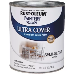 Rust-Oleum-Painters-Touch-Latex-Paint-White-1-qt-Semi-Gloss