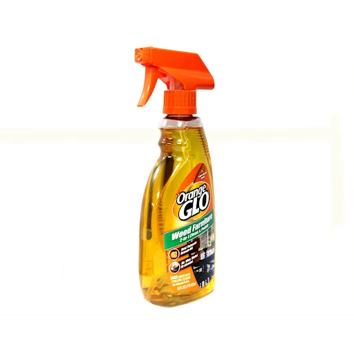 Orange Glo Clean & Polish, 2in1, Wood Furniture, Fresh Orange Scent