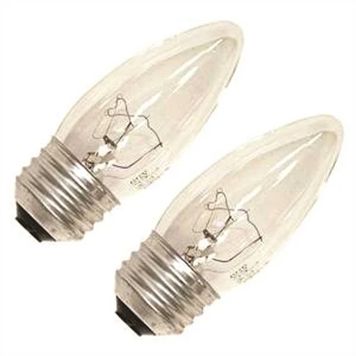 Osram Sylvania Tungsten Halogen Lamp, B11, 40 Watts, 120 Volts, Medium ...